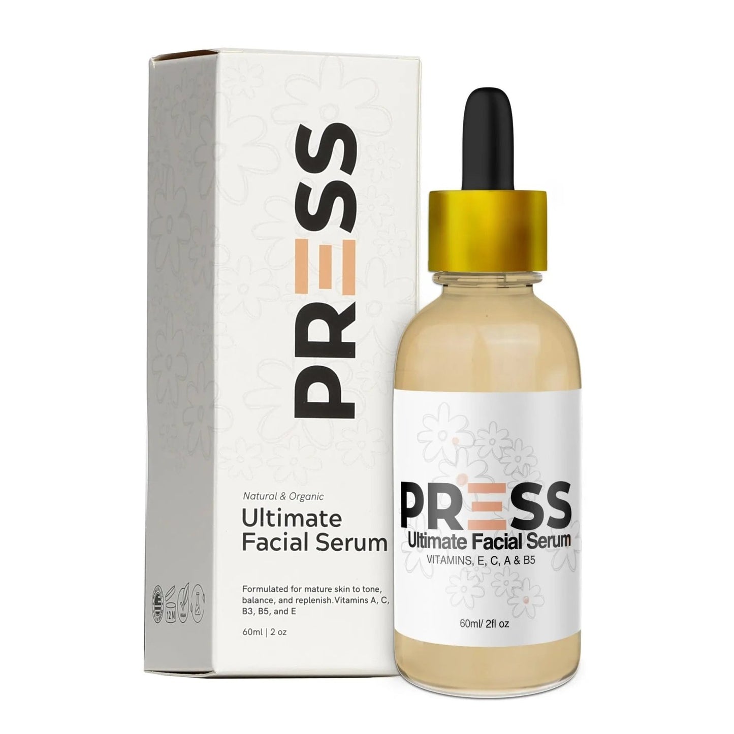 Ultimate Facial Serum 2 oz Press Skin Care